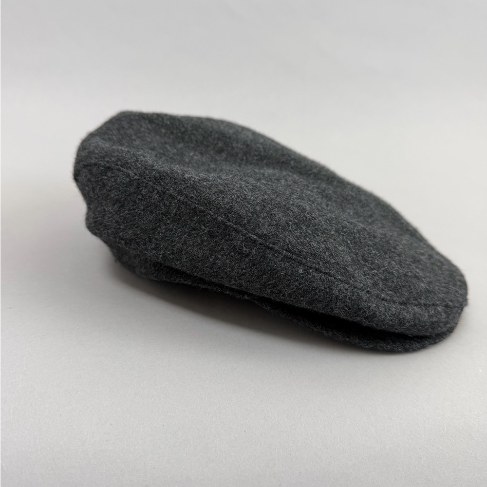 Country Gentleman Wool Flat Cap - Men’s Gray Ivy Hat